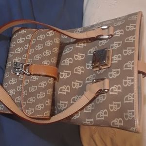 Vintage Dooney & Burke handbag and wallet